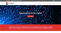 Desktop Screenshot of bmsolucionessrl.com.ar